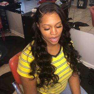 10a Virgin Brazilian Body Wave human hair wig.